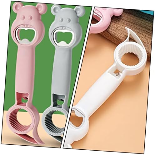 KICHOUSE 4 Pack Multi-Function Jar Opener Set