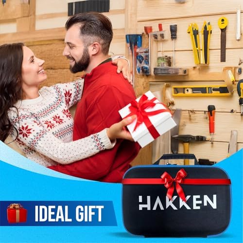 HAKKEN Heavy Duty Snap Fastener Tool with 3 Magnetic Dies