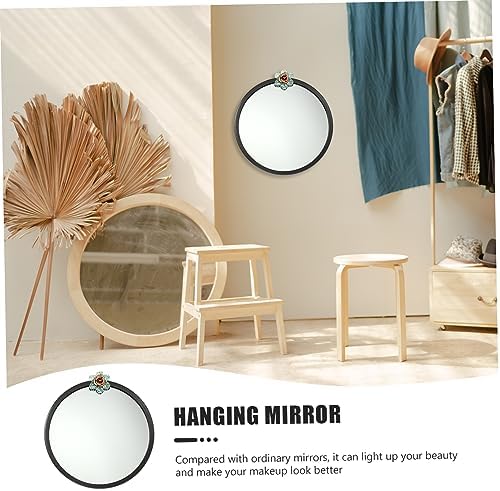 PRETYZOOM Wall Mounted Makeup Mirror with LED Lights