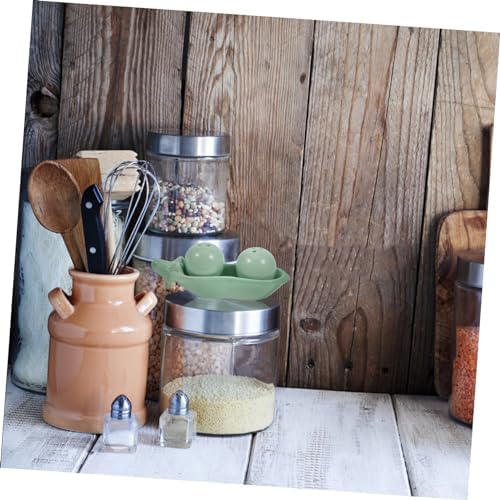 Ceramic Pea Salt and Pepper Shakers Set