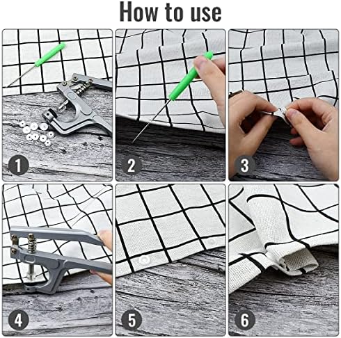 Tenalleys Snap Pliers Set for Crafts Sewing